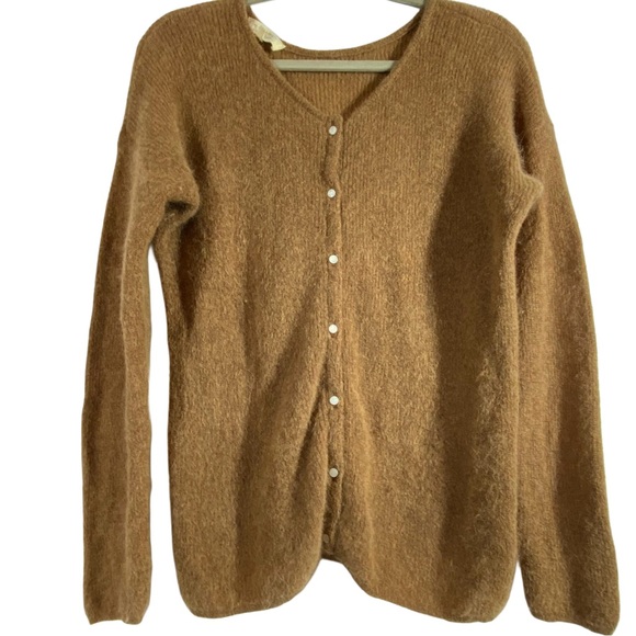 Sézane Gaspard Cardigan in camel color Size Medium - Picture 2 of 6